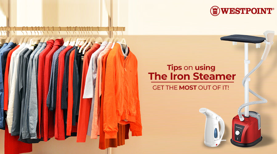 Tips on using the Iron Steamer correctly & getting the most out of it!