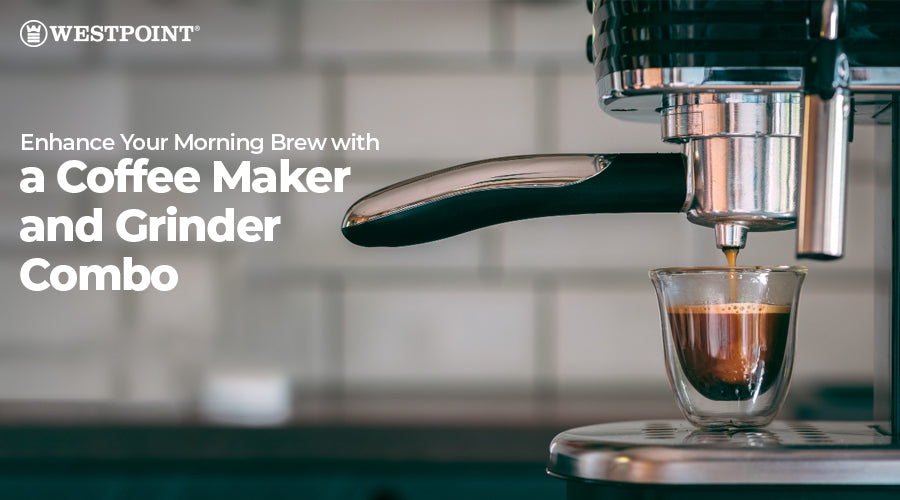 Enhance Your Morning Brew with a Coffee Maker and Grinder Combo